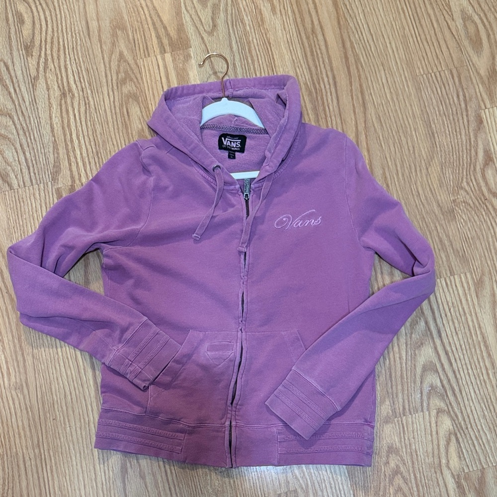 Vans Kids Lavender Zip-Up Hoodie